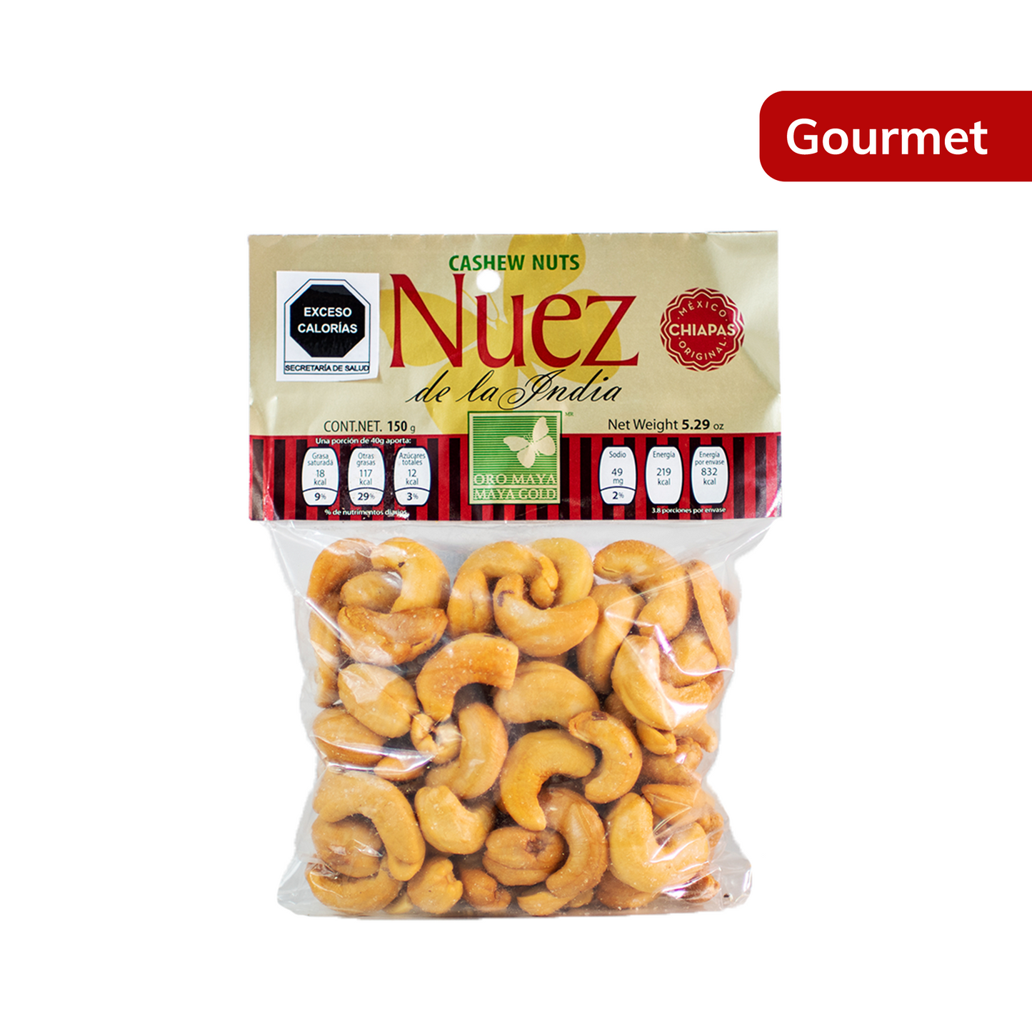 Nuez de la India Oro Maya 150G.