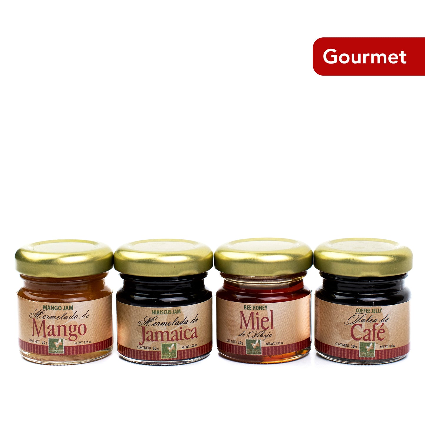 Kit de Mermeladas Oro Maya 30G.