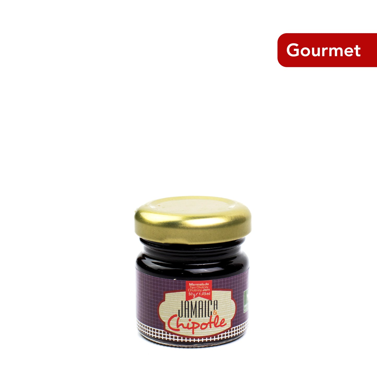 Mermelada de Jamaica con Chipotle Oro Maya 30G.