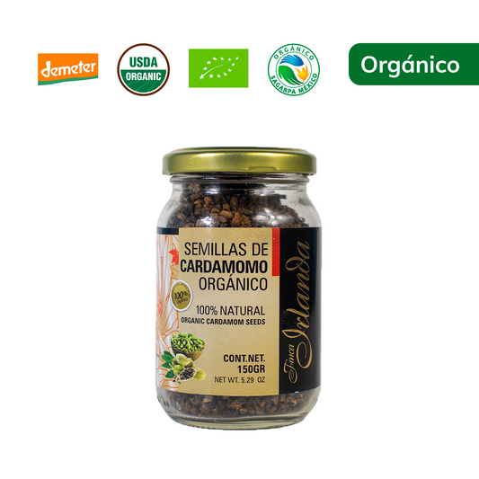 Semillas de Cardamomo Orgánico Finca Irlanda 150G.