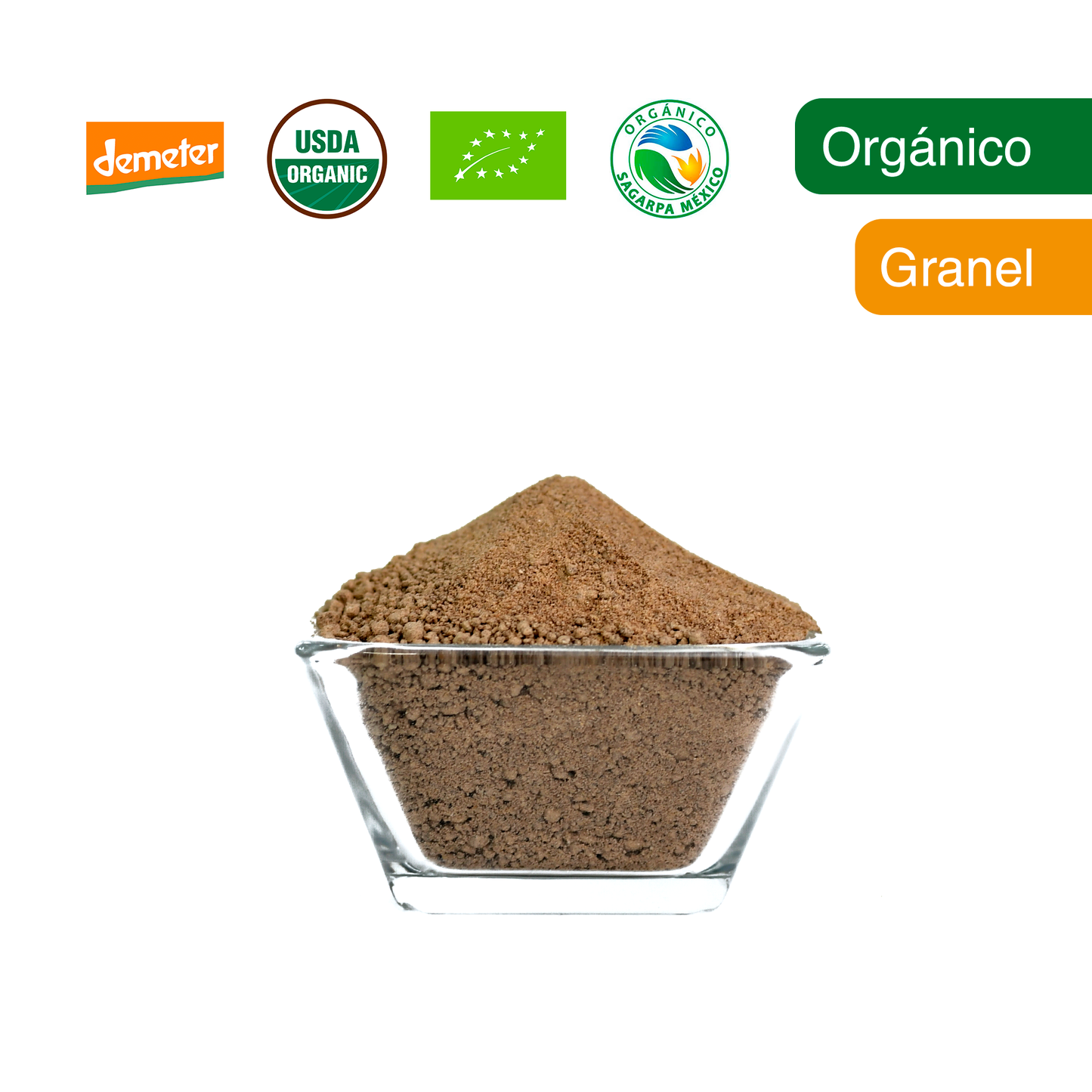 Chocolate Orgánico Artesanal en Polvo Finca Irlanda - Granel 1K.
