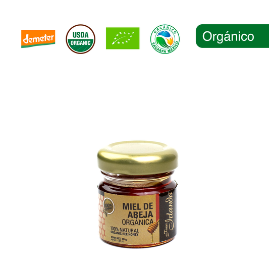 Miel de Abeja Orgánica Finca Irlanda 30G.