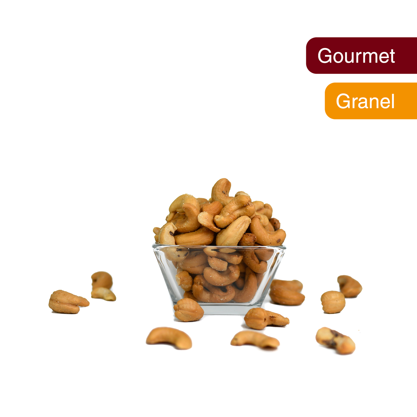 Nuez de la India Oro Maya Frita con Sal - Granel 1K.
